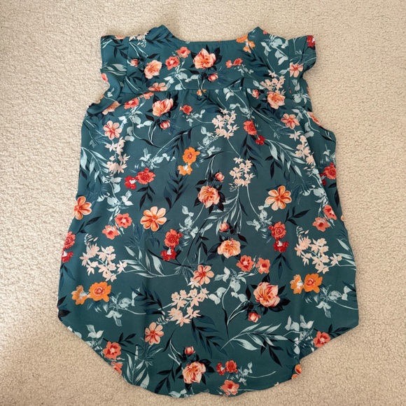 LOFT Outlet Floral Blouse - Picture 4 of 5